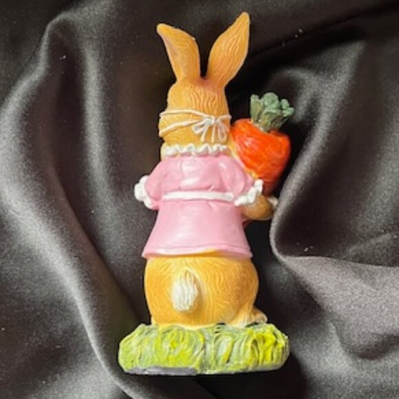 Easter Bunny Figurines - Masked, Set of 2 - Picture 7 of 12